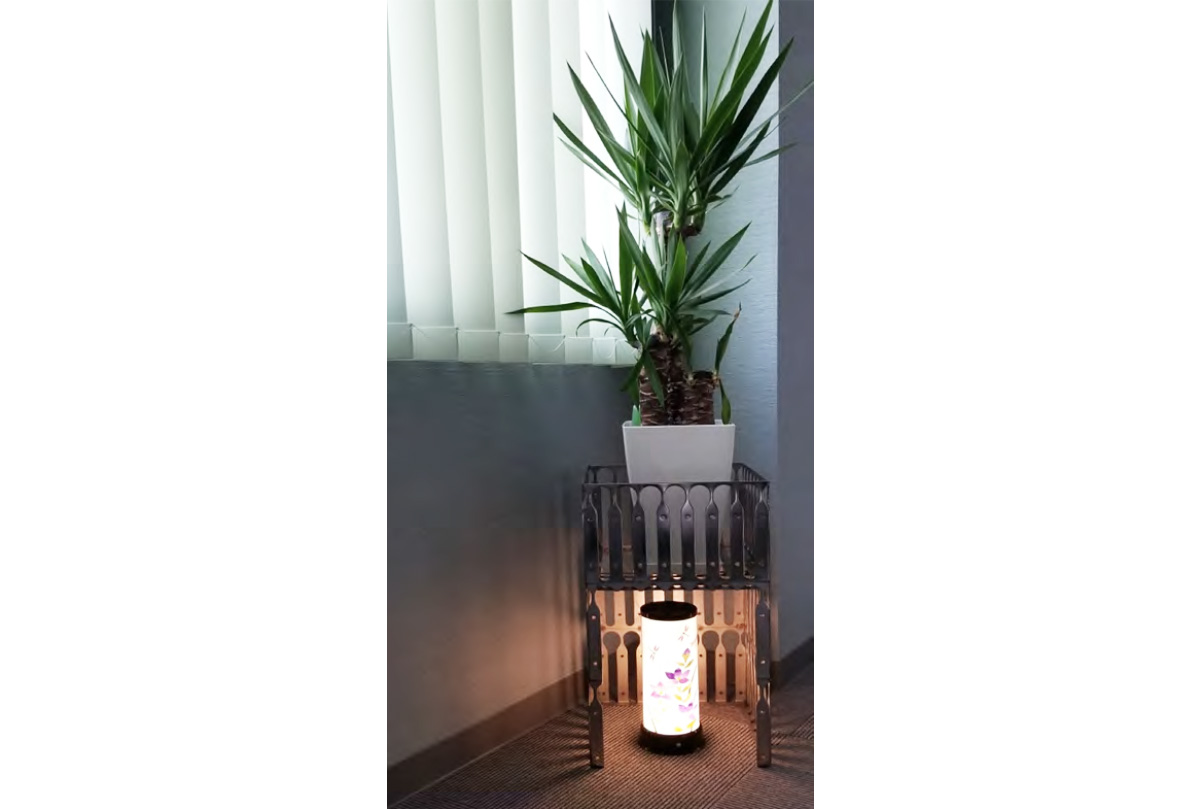 傘立て　設置イメージ